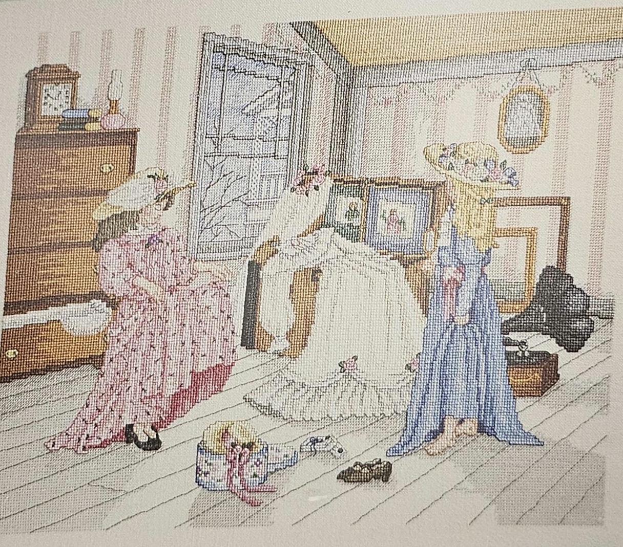 Make Believe Vintage Cross Stitch Pattern: Paula Vaughan