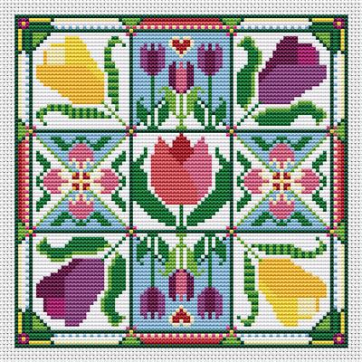 Tulip Dance by Carolyn Manning Designs