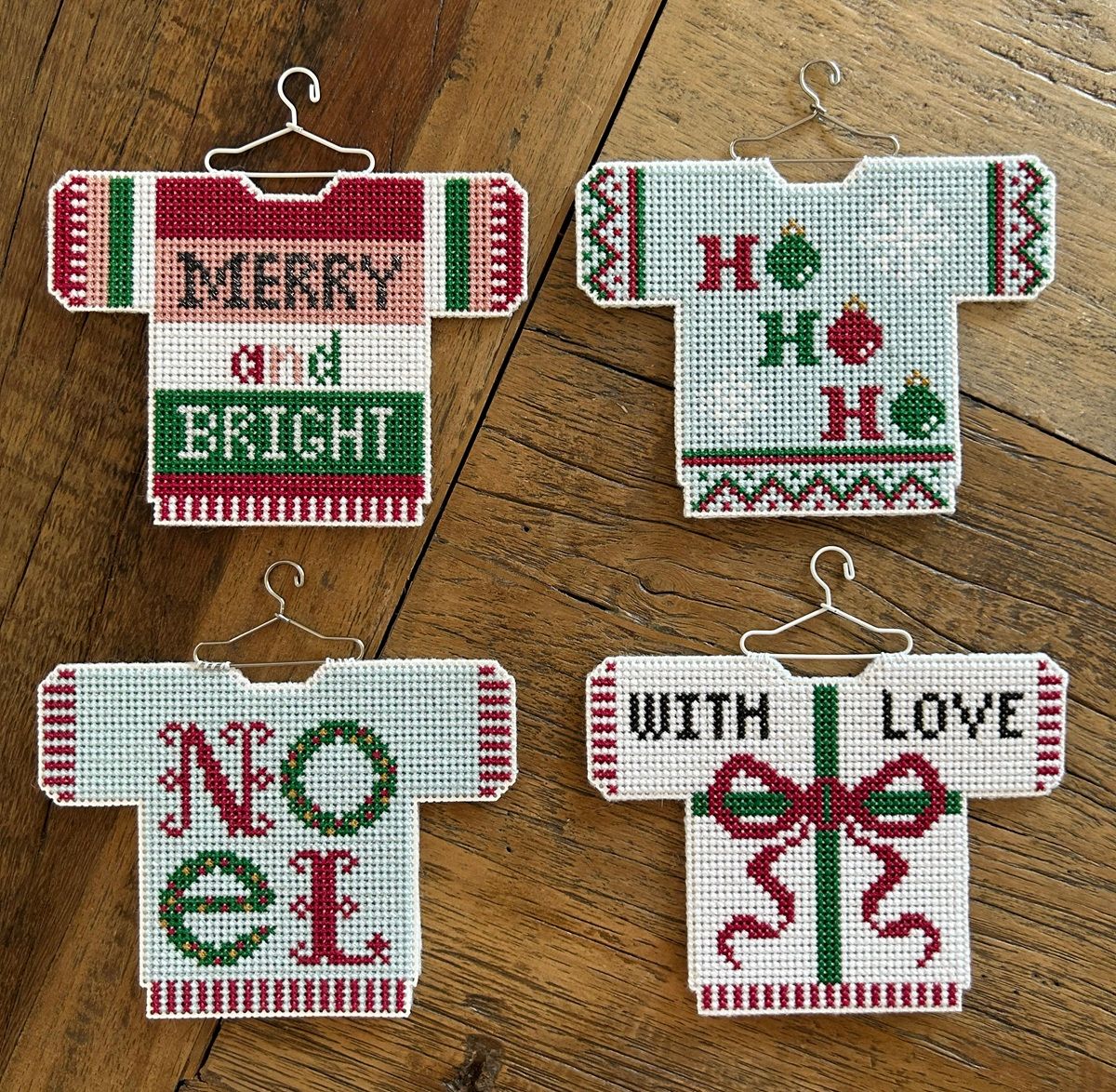 Christmas Jumpers Collection 3 by Haystack Stitching