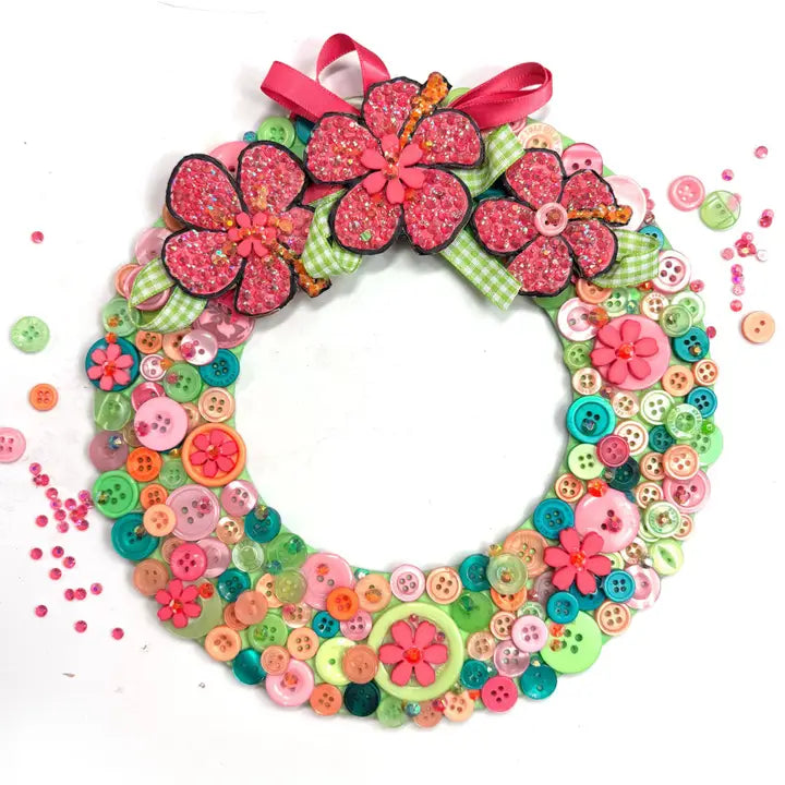 Button Wreath