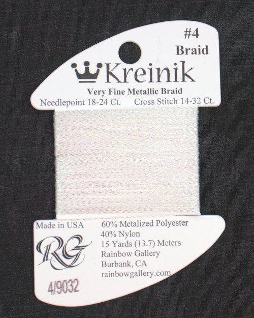 Kreinik Metallic Threads - Very Fine #4