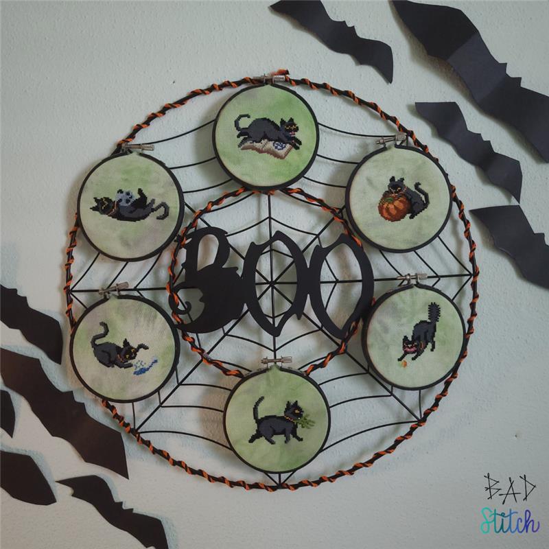 Inappropriate Cats by BAD Stitch