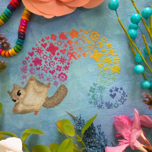 Flying Squirrel by BAD Stitch