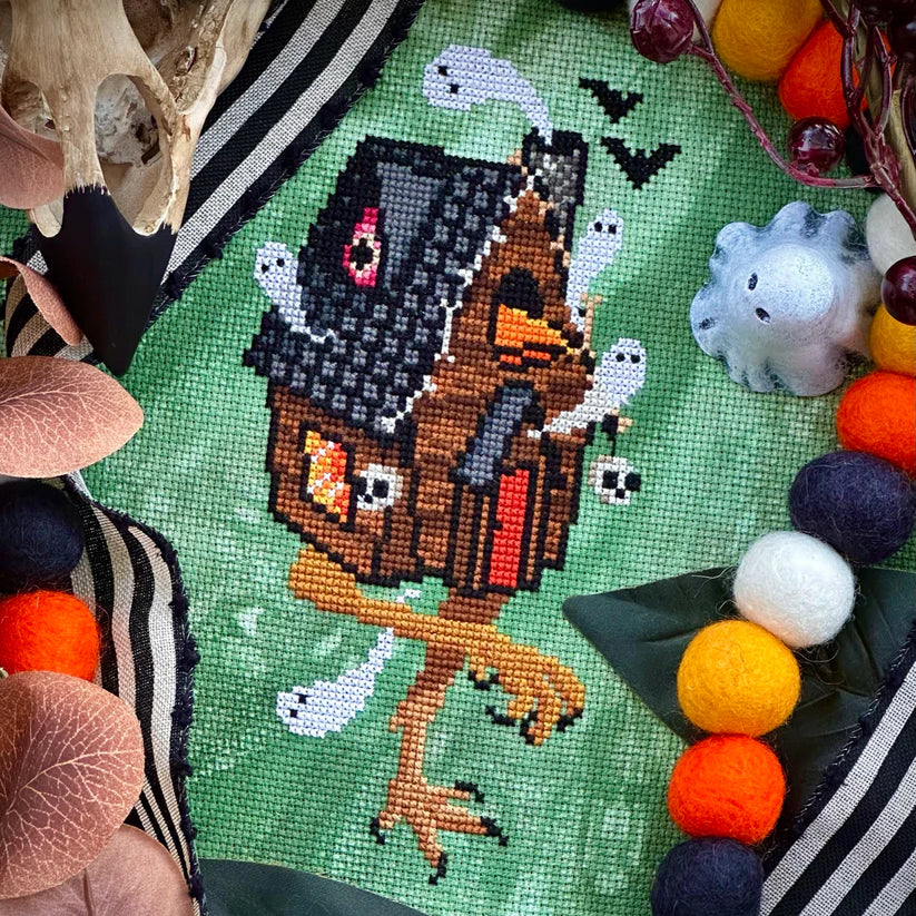 Baba Yaga's Hut by The Stitch Crypt Cross Stitch Pattern