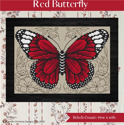 Red Butterfly by Shannon Christine