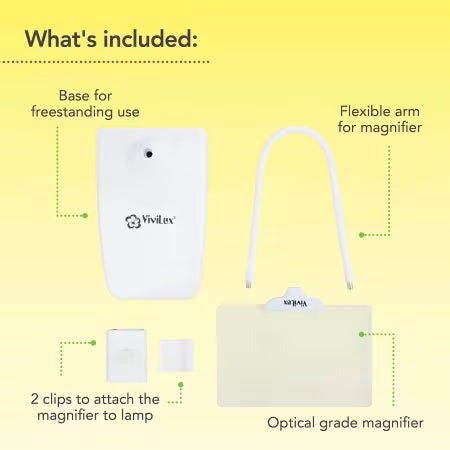 Freestanding Extra Large Opitical Grade 3x Magnifier