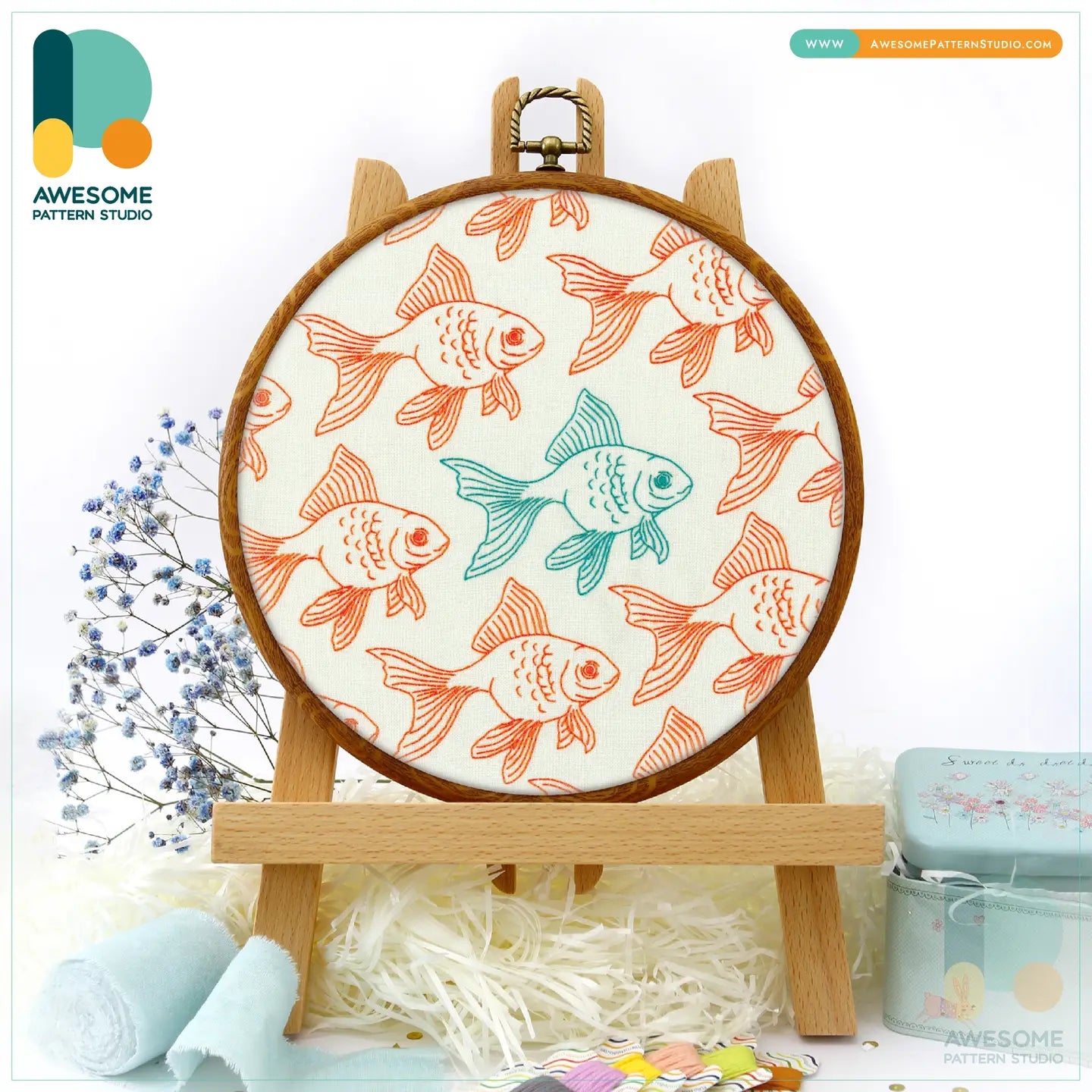 Fish Kit by Awesome Pattern Studio