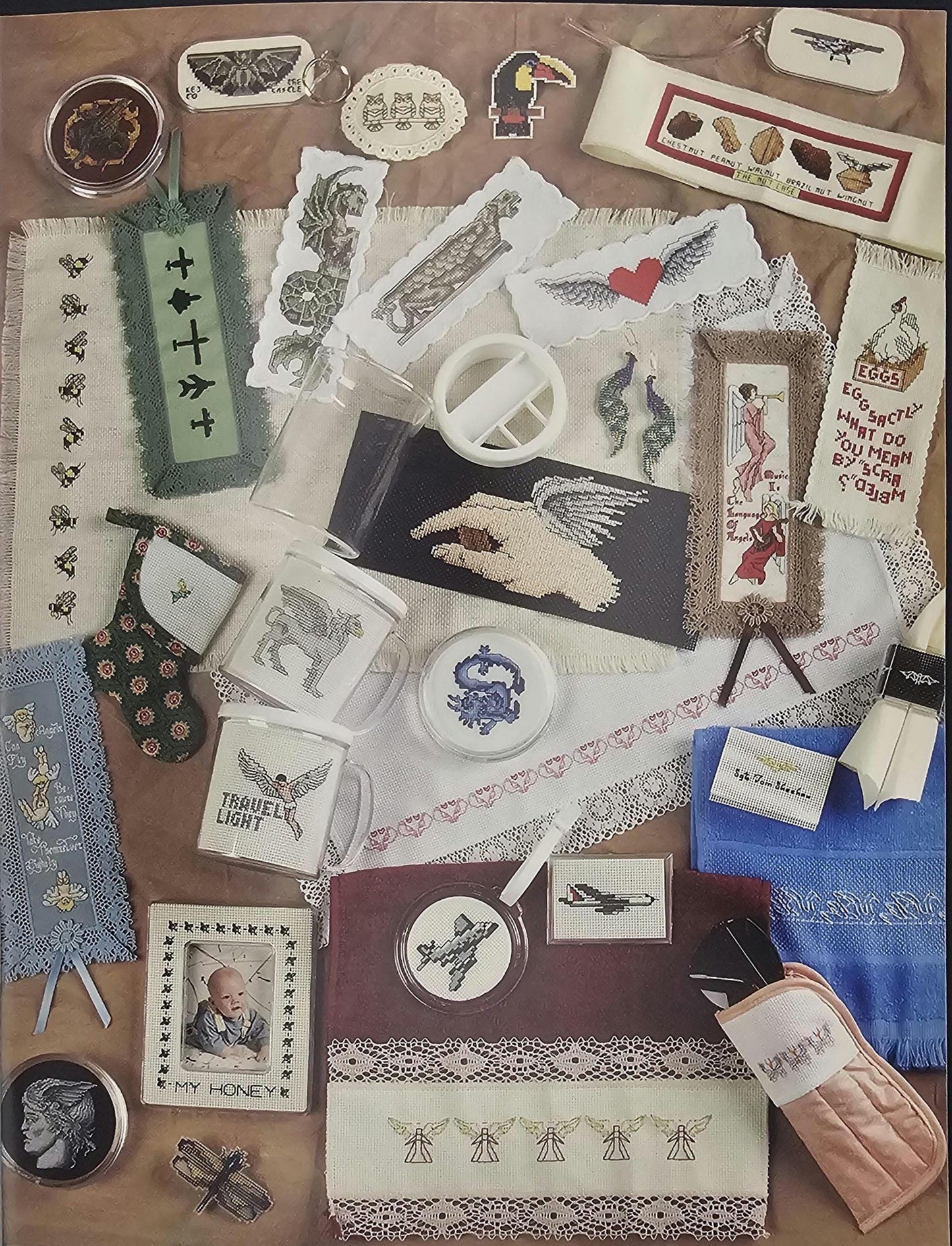 Winged Things Vintage Cross Stitch Booklet