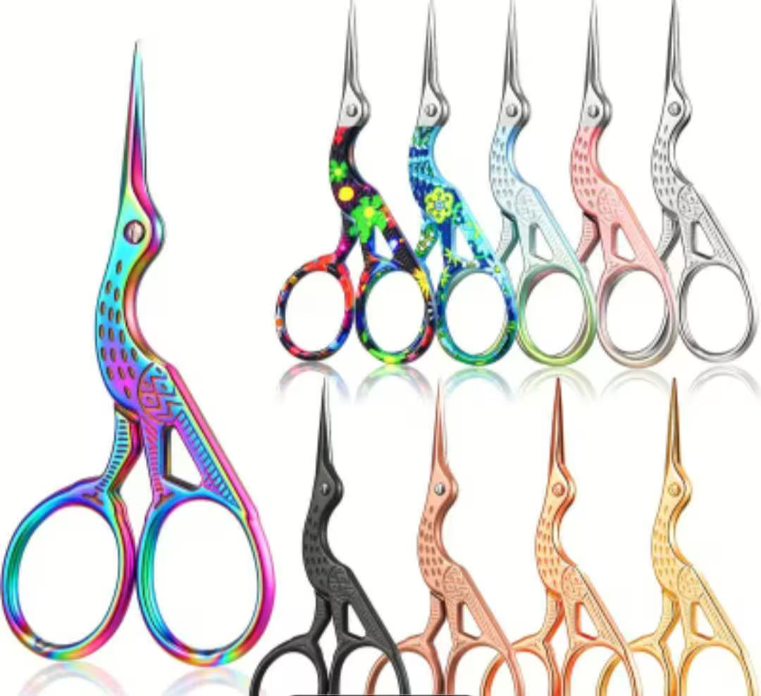 Stork Embroidery Scissors