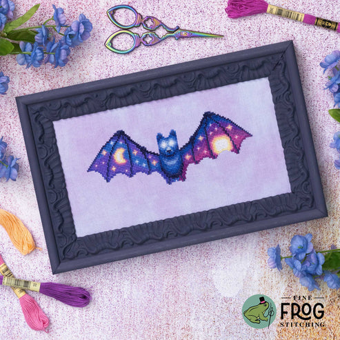 Soaring Sky Bat by Fine Frog Stitching