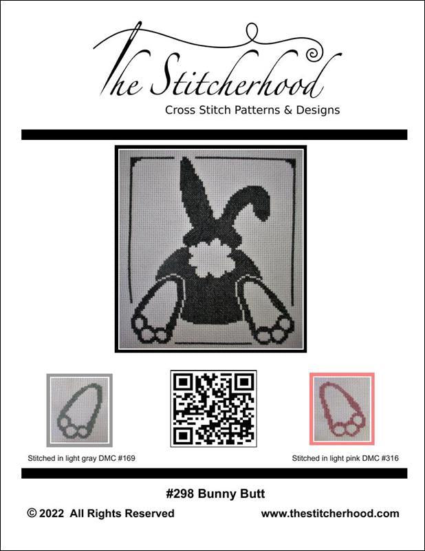 Bunny Butt by The Stitcherhood Cross Stitch Pattern