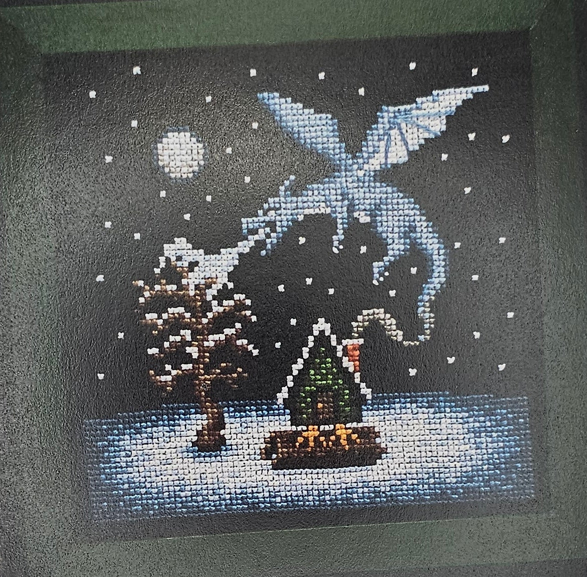 Conjuring Christmas Cross Stitch Pattern: Lola Crow