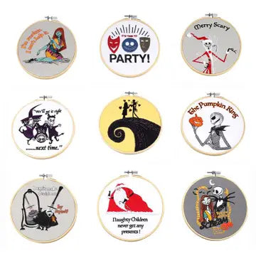 The Nightmare Before Christmas Embroidery Kit