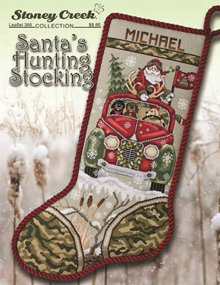 Santa's Hunting Stocking by Stoney Creek
