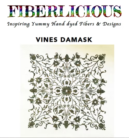 Vines Damask by Fiberlicious