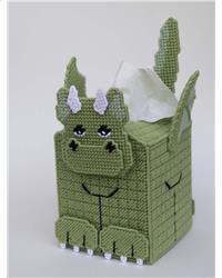 Dragon Tissue Topper Plastic Canvas
