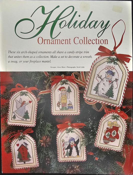 Holiday Ornament Collection Vintage Cross Stitch Booklet