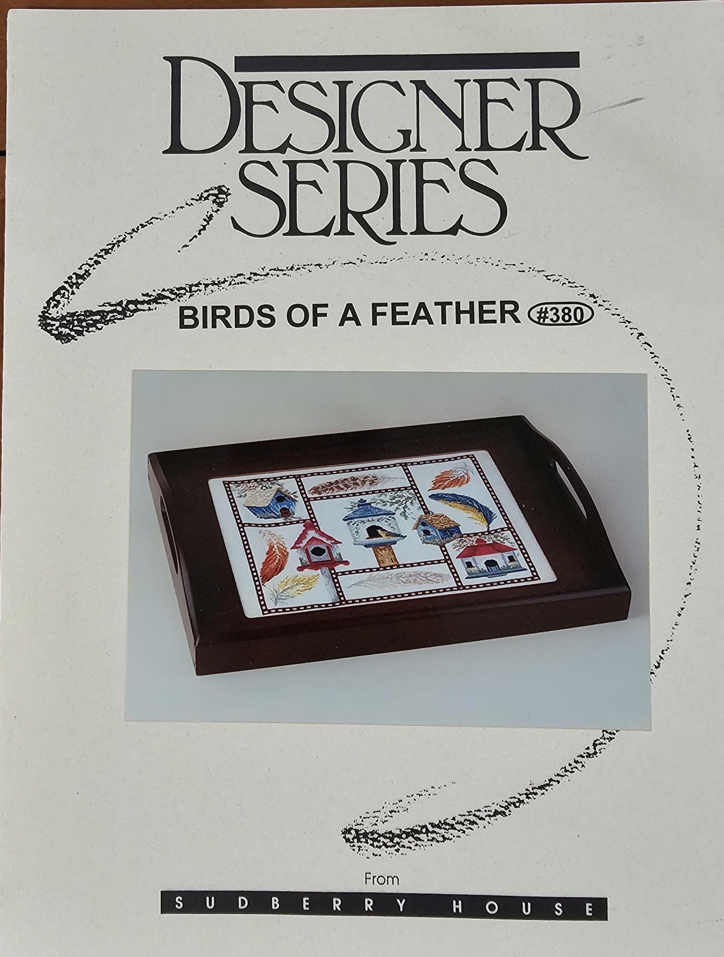 Birds Of A Feather Vintage Cross Stitch Pattern