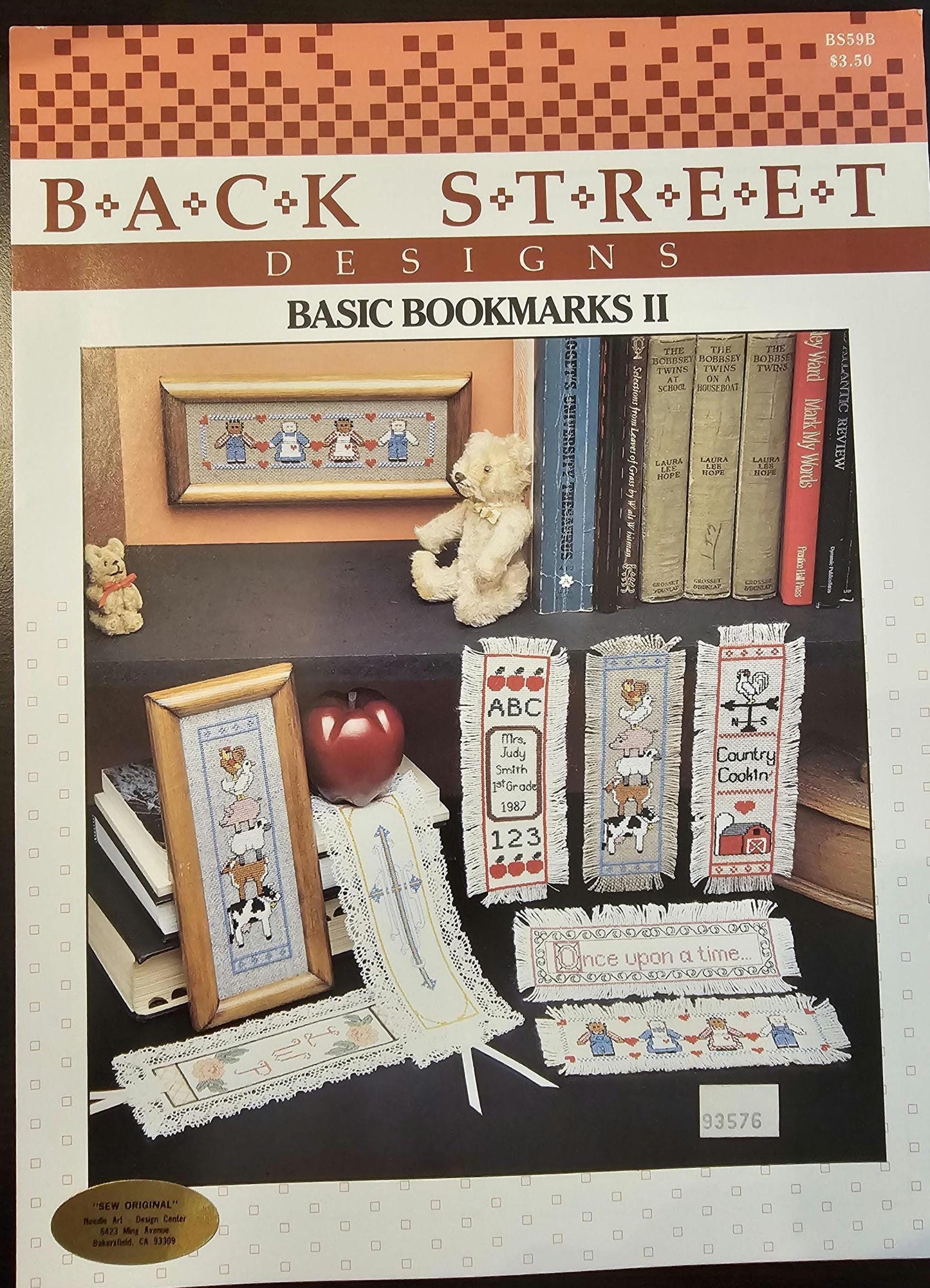 Basic Bookmarks II Vintage Cross Stitch Pattern