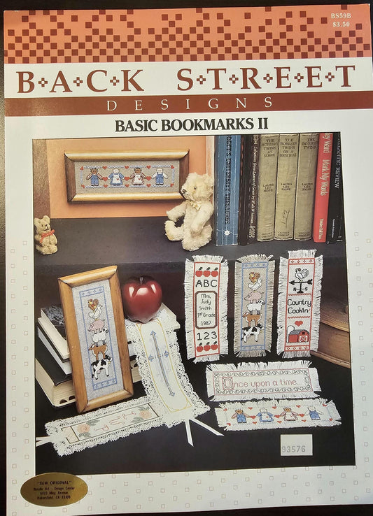 Basic Bookmarks II Vintage Cross Stitch Pattern