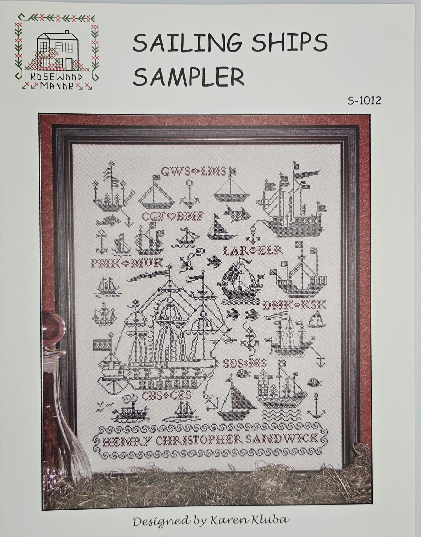 Sailing Ship Sampler by Rosewood Manor