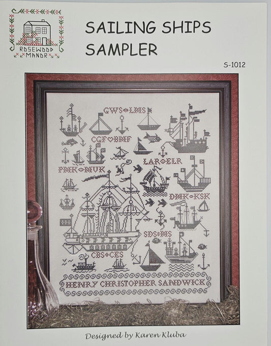 Sailing Ship Sampler by Rosewood Manor