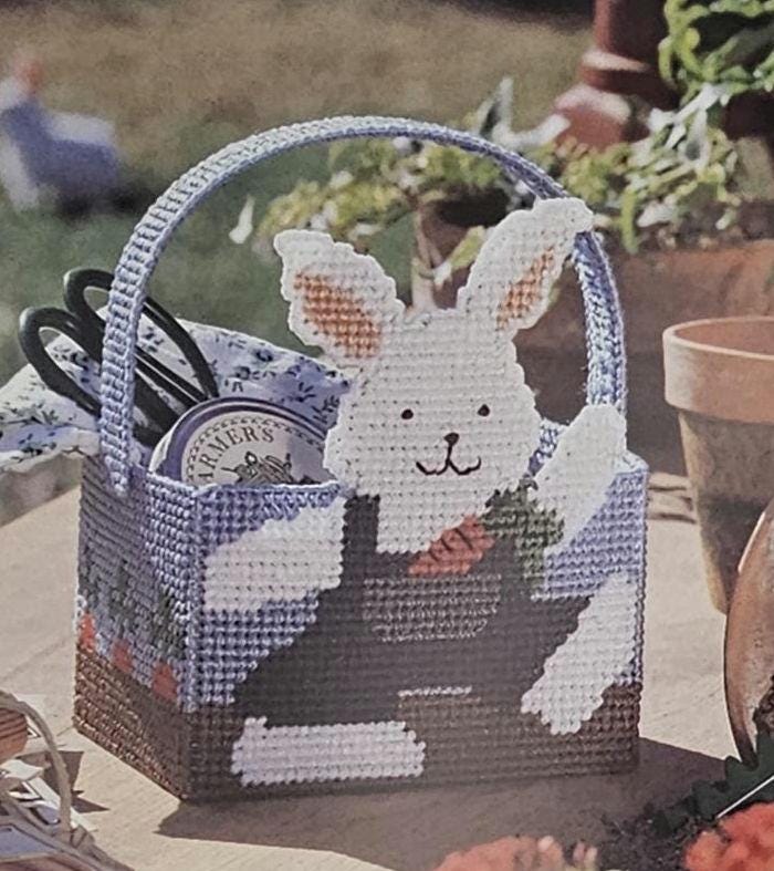 Vintage Plastic Canvas Calendar Pattern Book: 1994