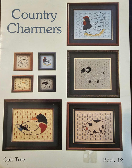 Country Charmers Vintage Cross Stitch Pattern