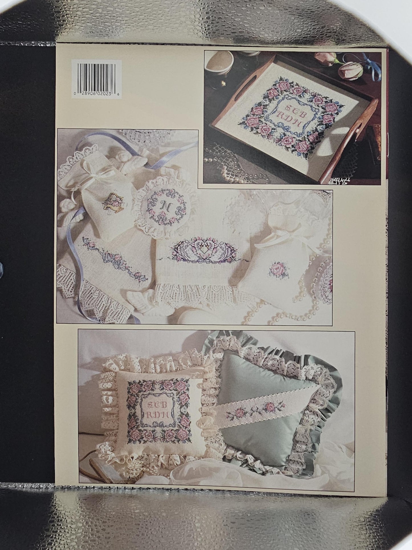 \When Love Blooms Vintage Cross Stitch Pattern