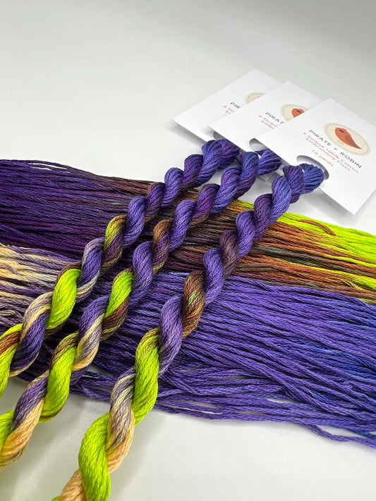 Pirate + Robin Embroidery Floss Variegated
