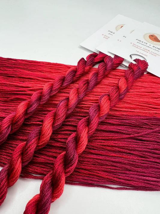 Pirate + Robin Embroidery Floss Variegated
