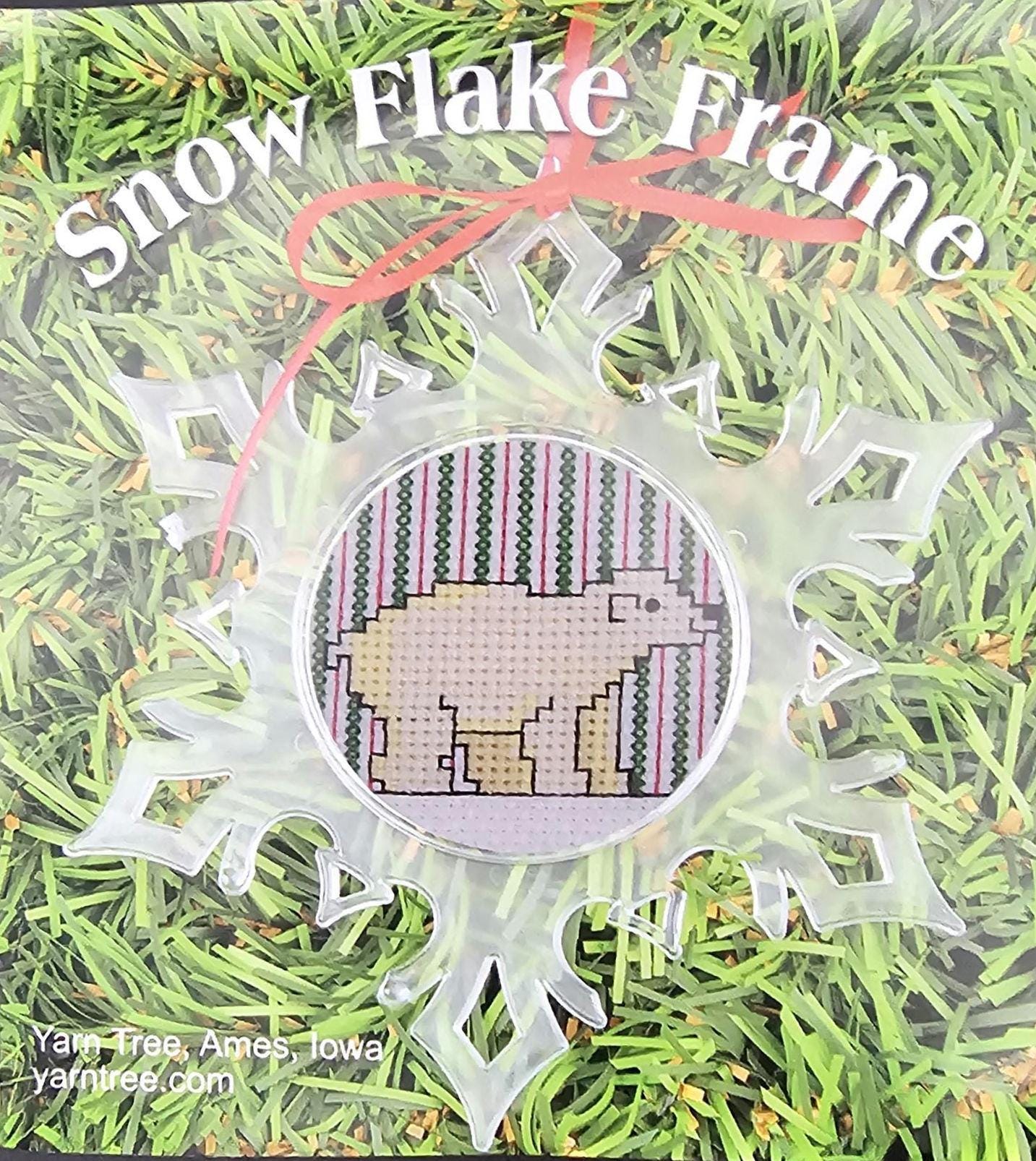 Ornament Frame for Cross Stitch