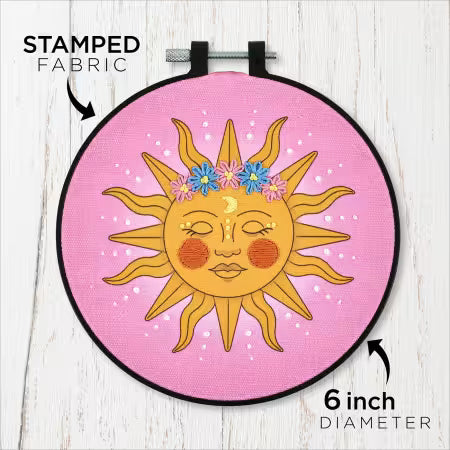Dreamy Sun Embroidery Kit