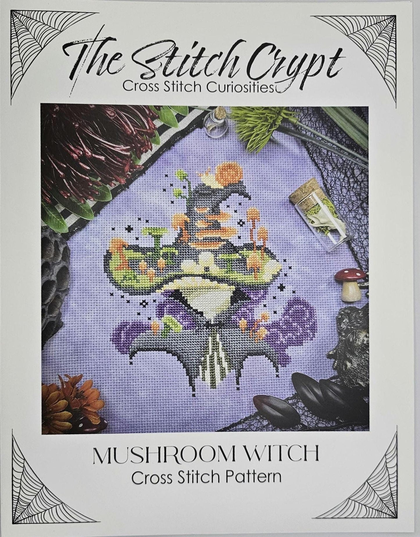 Moon Witch Cross Stitch Pattern: The Stitch Crypt