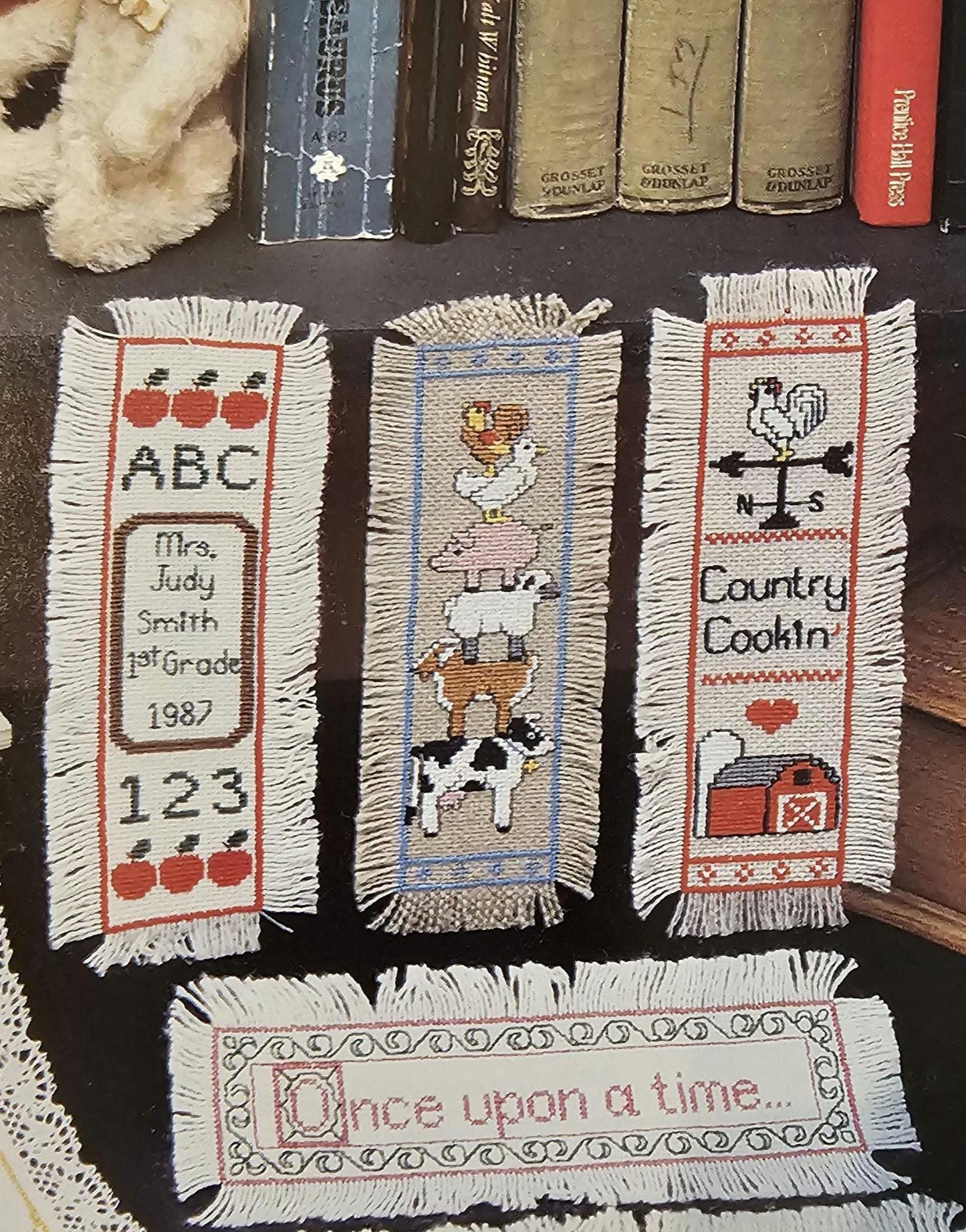 Basic Bookmarks II Vintage Cross Stitch Pattern