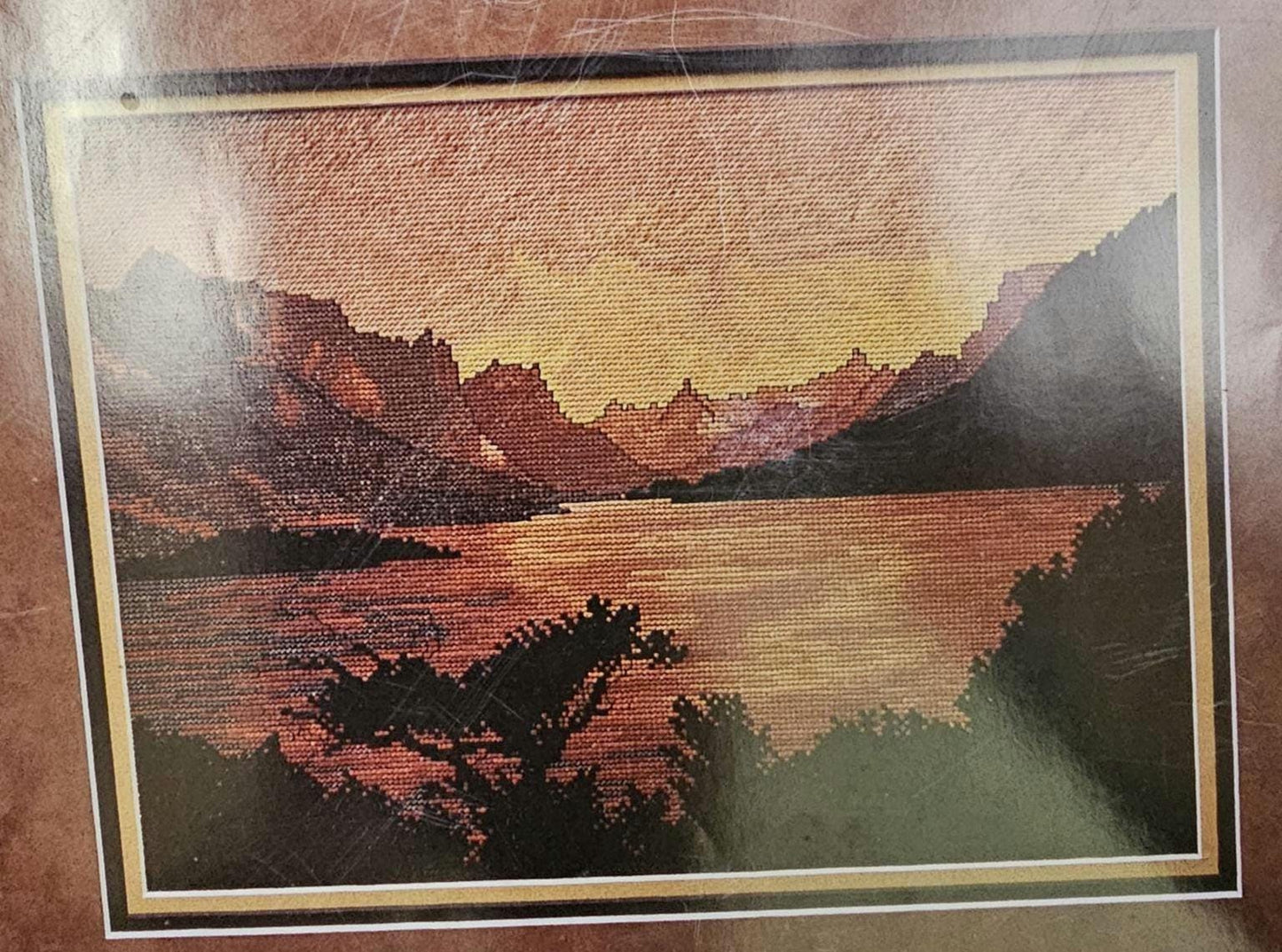 Artistic Landscapes Vintage Cross Stitch Pattern