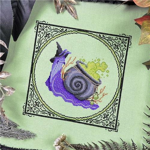 Cauldron Snail by Stitch Crypt