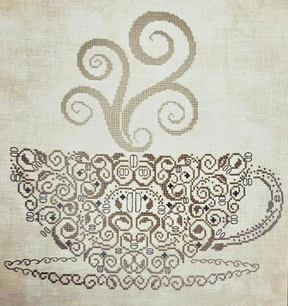 Coffee Cross Stitch Pattern