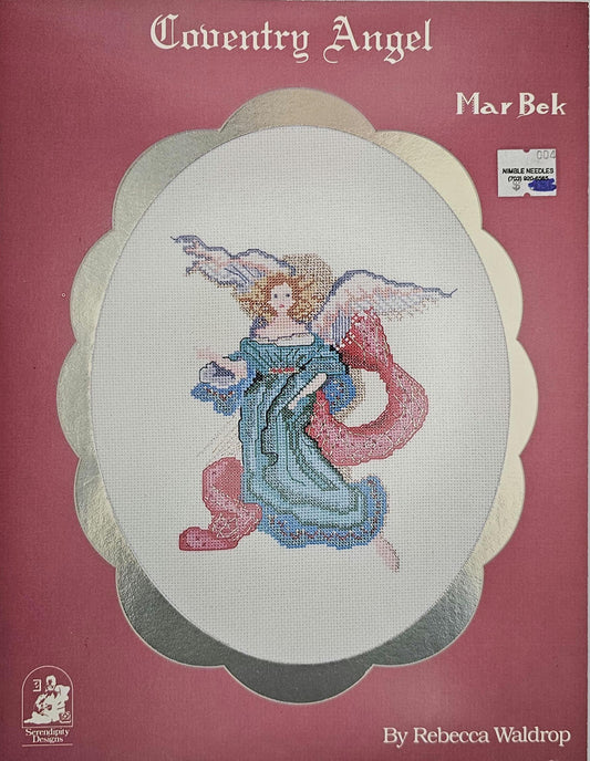 Coventry Angel Vintage Cross Stitch Pattern