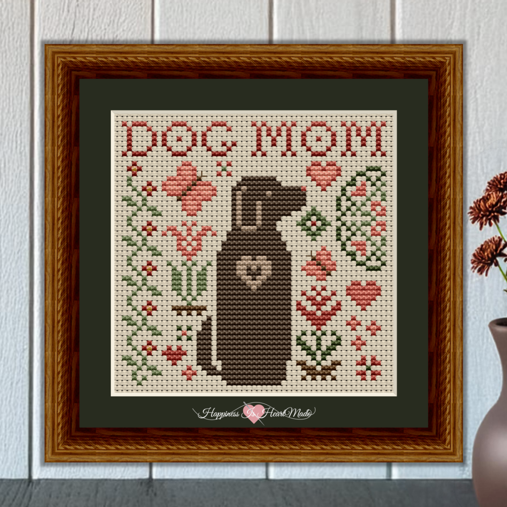 Dog Mom by Happiness Is Heart Made