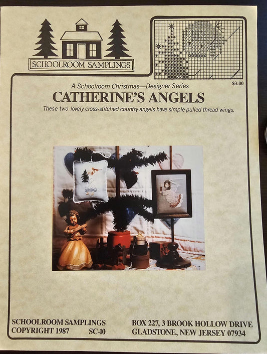 Catherine's Angels Vintage Cross Stitch Pattern