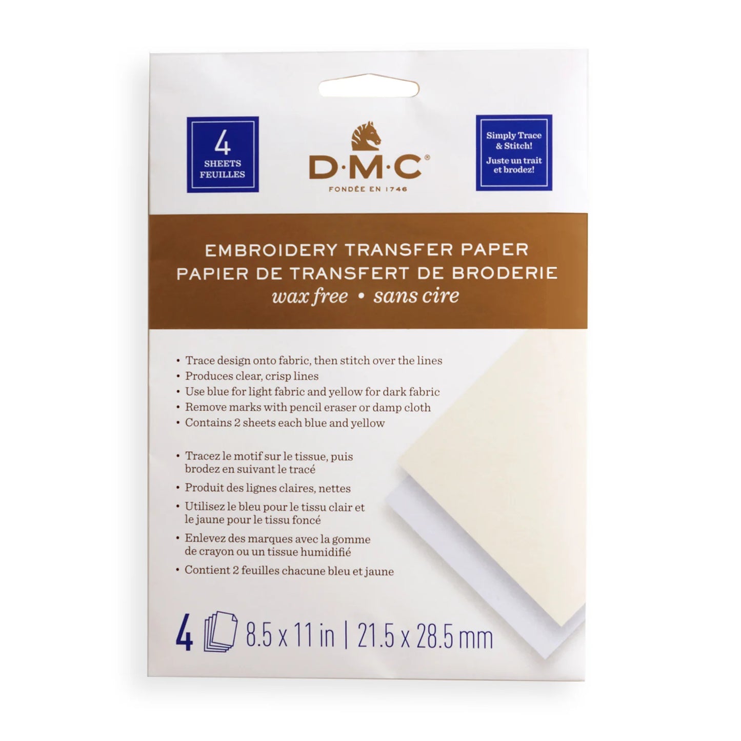 DMC Embroidery Transfer Paper