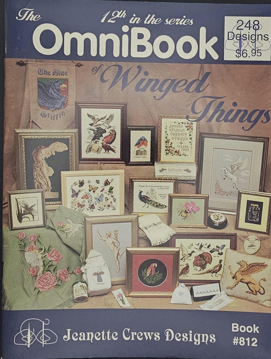 Winged Things Vintage Cross Stitch Booklet