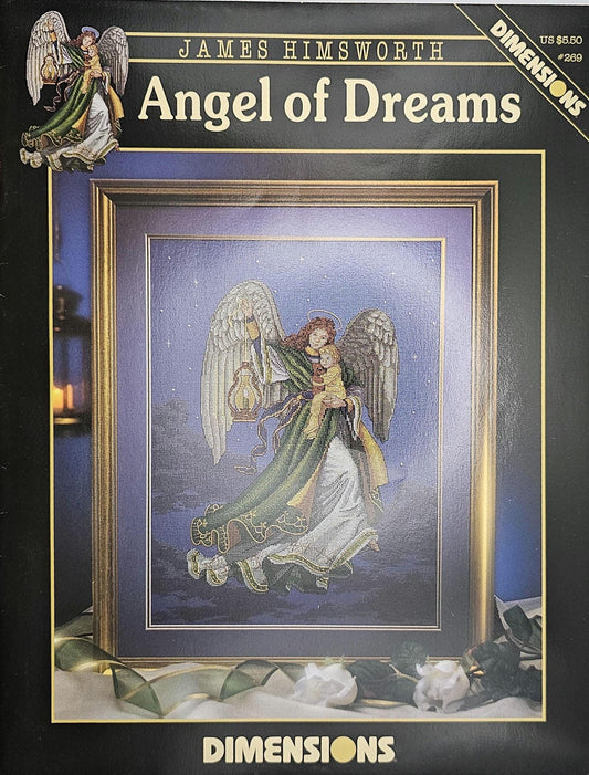 Angel of Dreams Vintage Cross Stitch Pattern