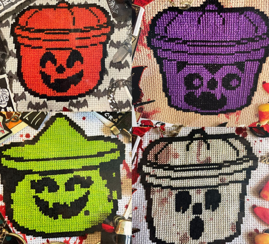 Boo Bucket Collection by Spookystitchin