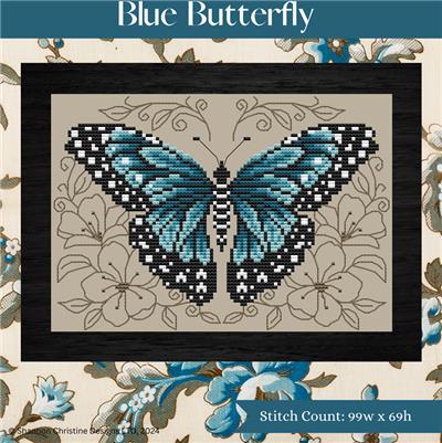 Blue Butterfly by Shannon Christine