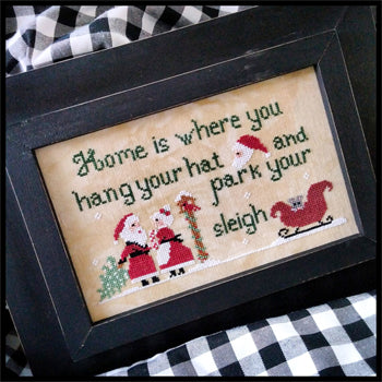 Home Is...Christmas by Don't Forget to Floss Cross Stitch Pattern