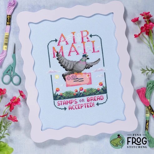 Air Mail By Fine Frog Stitching