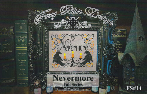 Nevermore by Frony Ritter Designs Cross Stitch Pattern