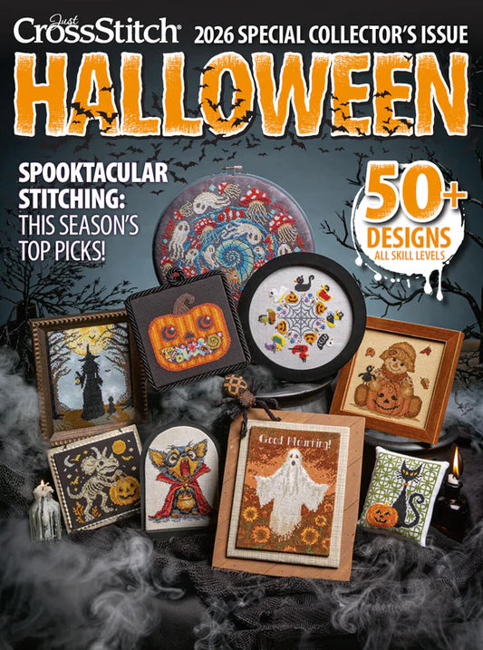 Just Cross Stitch Halloween 2026 Collector's Issue